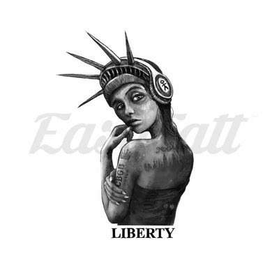 Liberty - By O’Malley - Temporary Tattoo