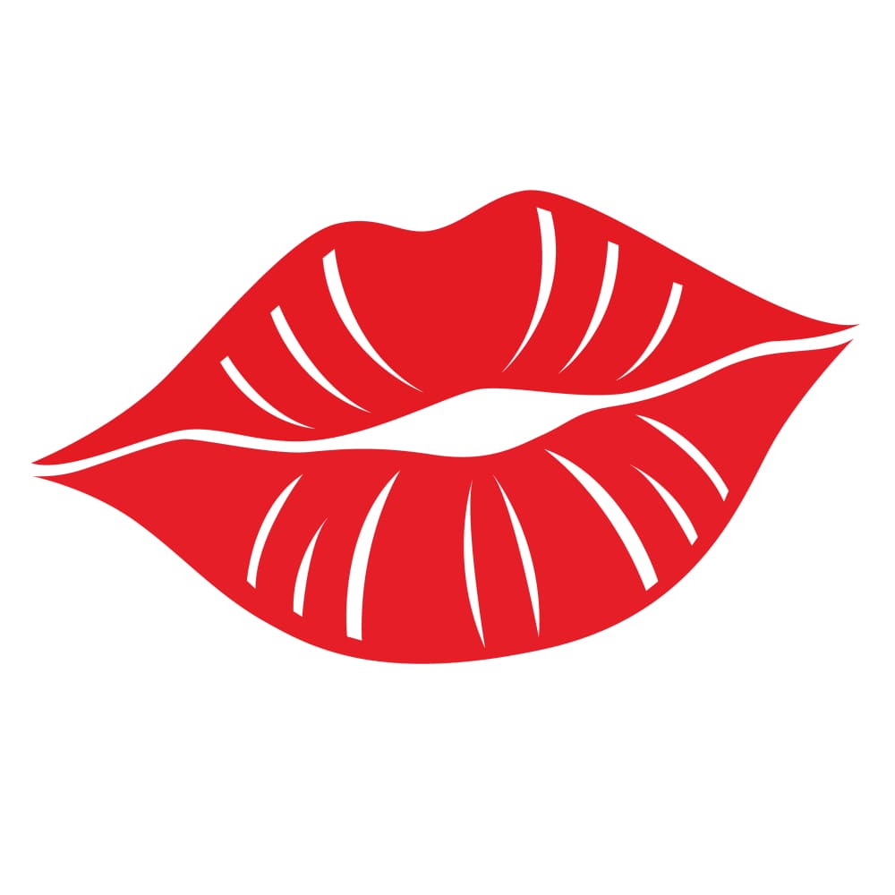 Lips - Eastern Cloud - Temporary Tattoo