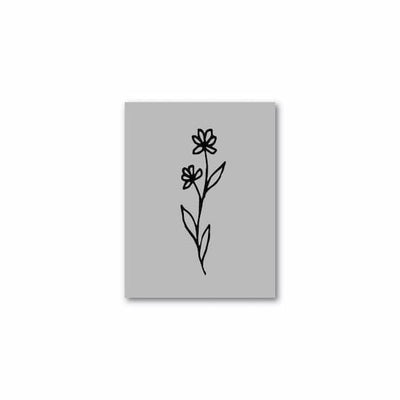 Little Flower - Single Stencil
