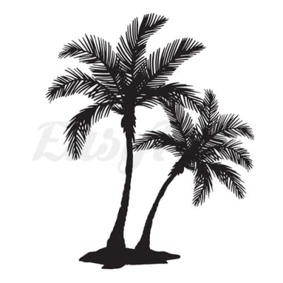 Little Palms - Temporary Tattoo