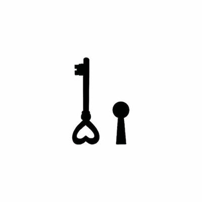 Lock and Key - Temporary Tattoo