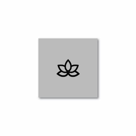 Lotus Flower - Single Stencil