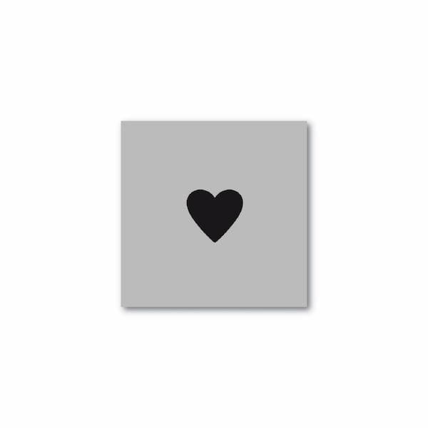 Love Heart - Single Stencil