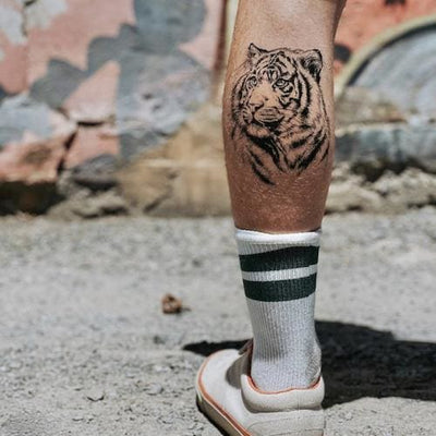 Majestic Tiger - Temporary Tattoo