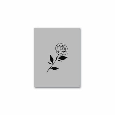 Noir Rose - Single Stencil