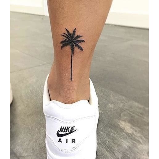 Palm Tree - Temporary Tattoo