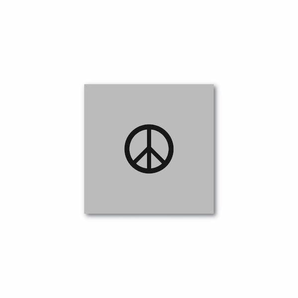 Peace Symbol - Single Stencil