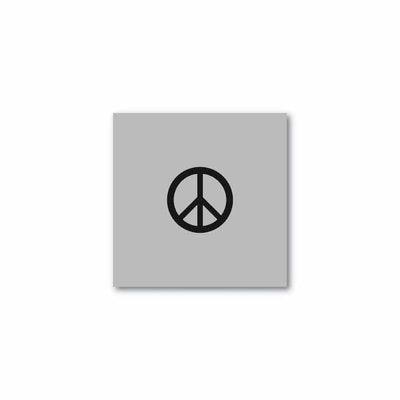 Peace Symbol - Single Stencil