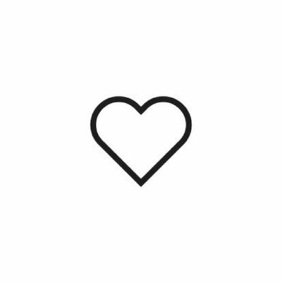Perfect Heart - Temporary Tattoo