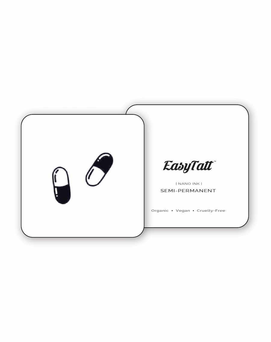 Pill Popper SemiPermanent Tattoo EasyTatt™