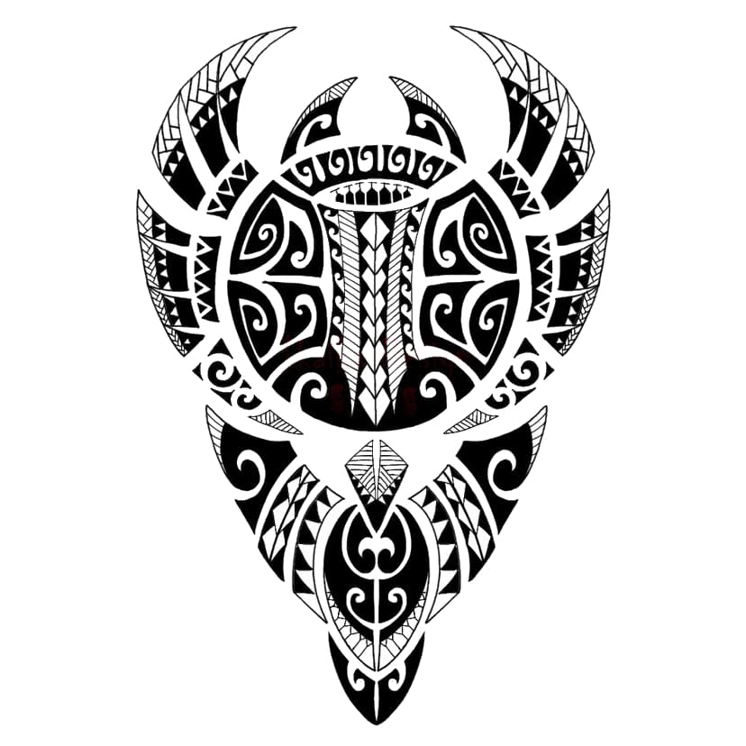 Polynesian - Temporary Tattoo