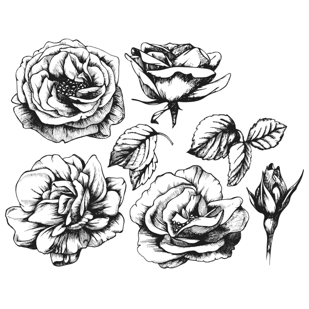 Roses Set - Temporary Tattoo
