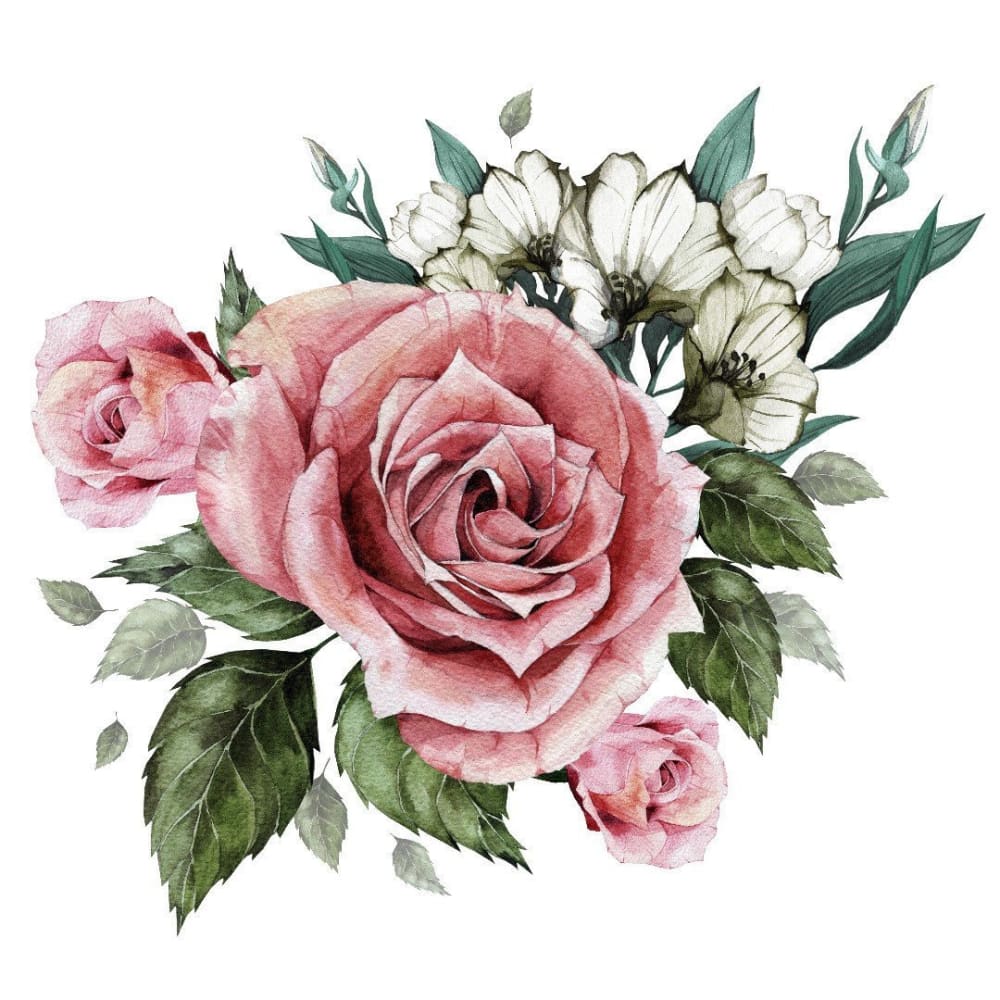 Roses - Temporary Tattoo