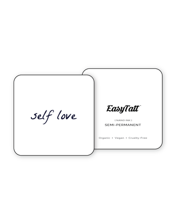 Self love (x 2) - Semi-Permanent Tattoo