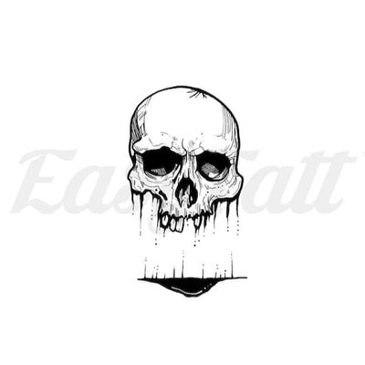 Skull - Temporary Tattoo