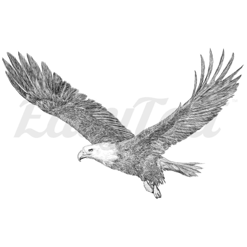 Soaring Eagle Temporary Tattoo EasyTatt™