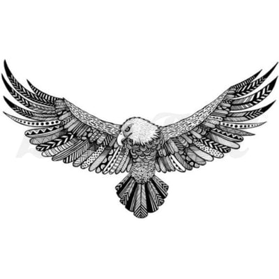 Spread Eagle - Temporary Tattoo