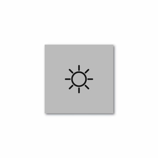 Sun Symbol - Single Stencil