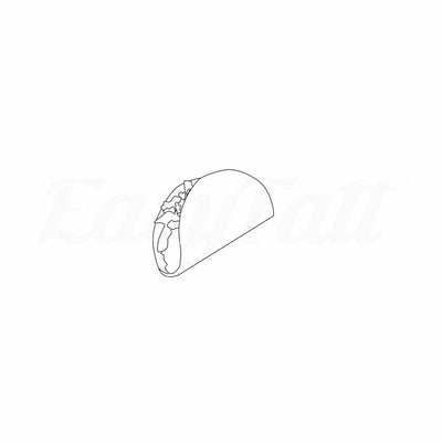 Taco - By Tiya - Temporary Tattoo
