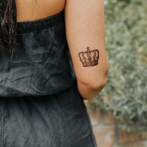The Crown - Temporary Tattoo