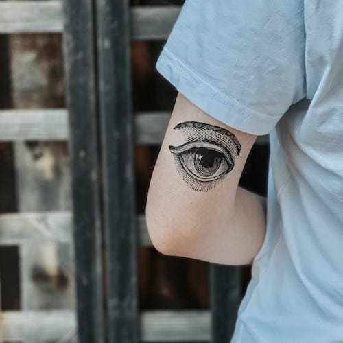 The Eye - Temporary Tattoo