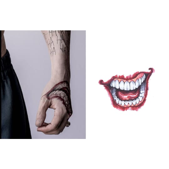 The Joker - Temporary Tattoo