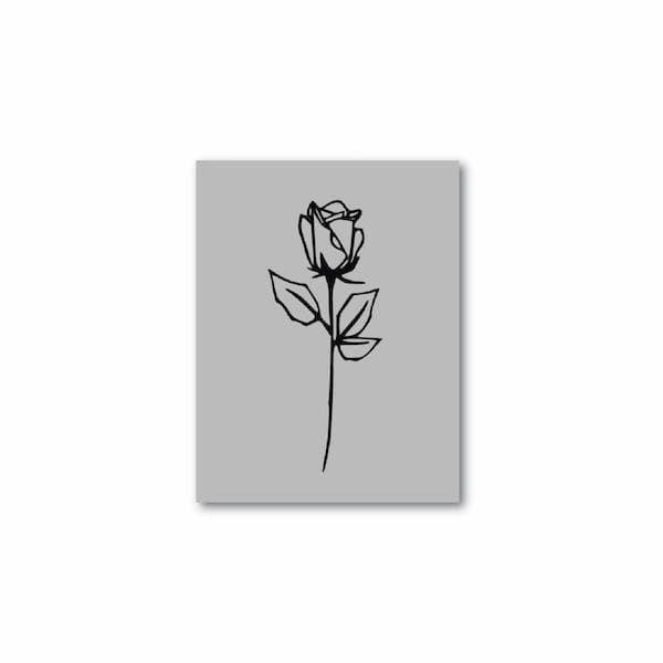 The Rose - Single Stencil