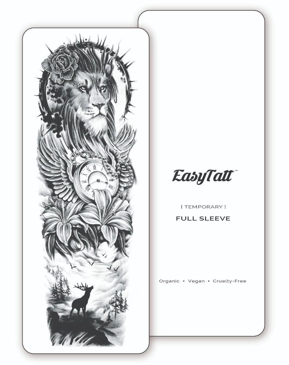 The Journey Temporary Tattoo Sleeve EasyTatt™