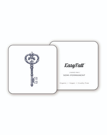 Vintage Key - Semi-Permanent Tattoo