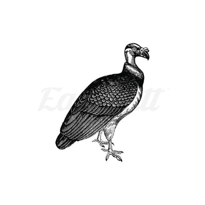 Vulture - Temporary Tattoo