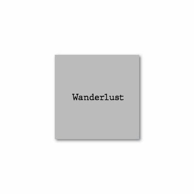 Wanderlust - Single Stencil
