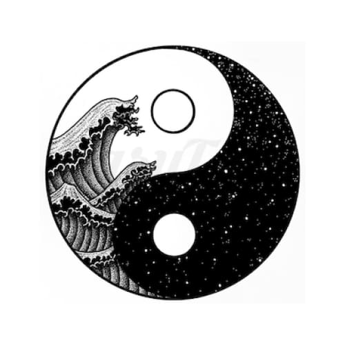 Wave yin and yang