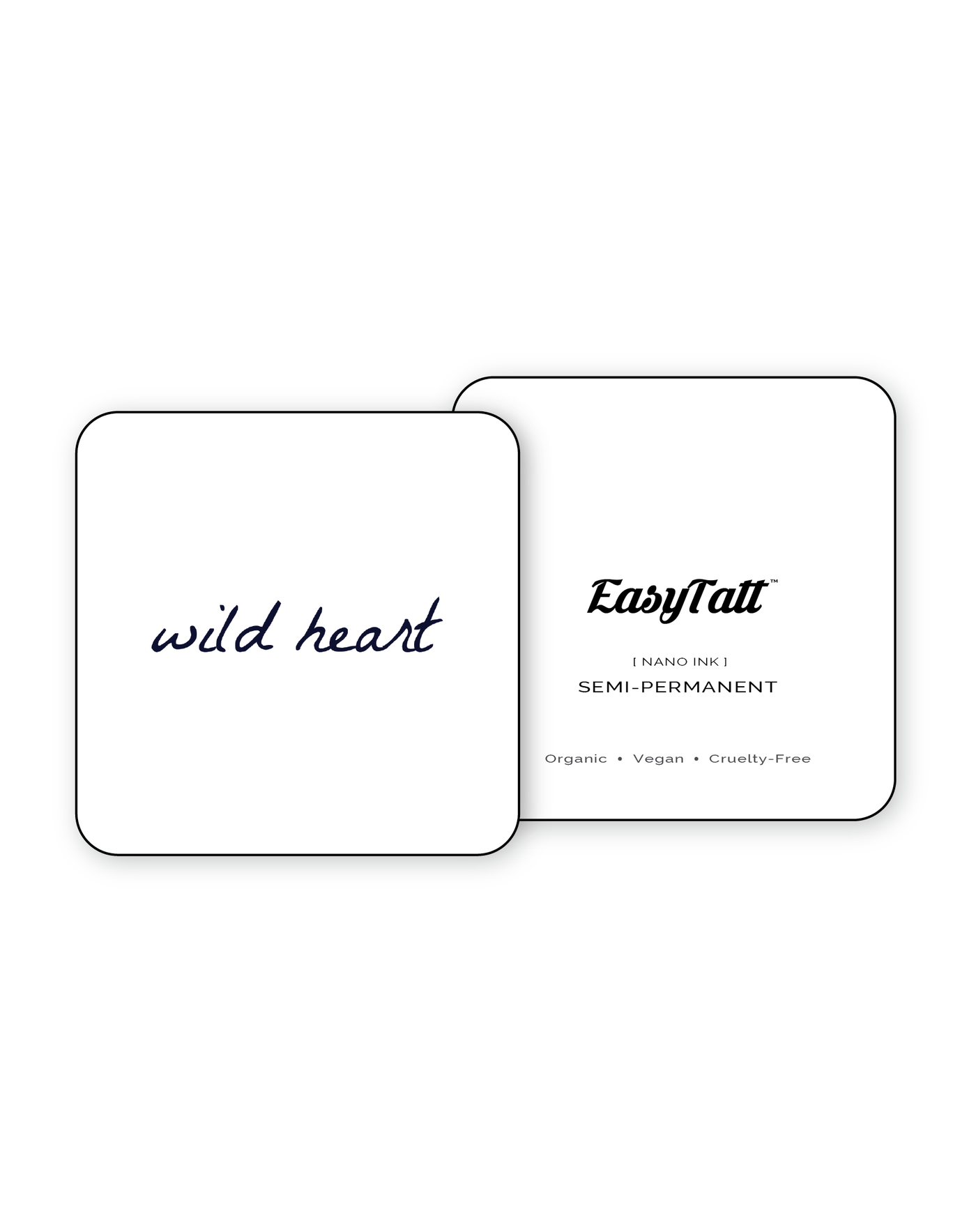Wild heart - Semi-Permanent Tattoo