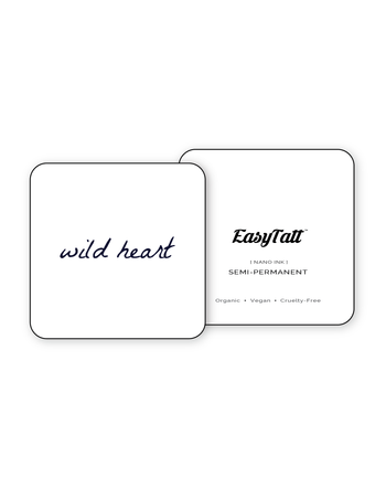 Wild heart - Semi-Permanent Tattoo