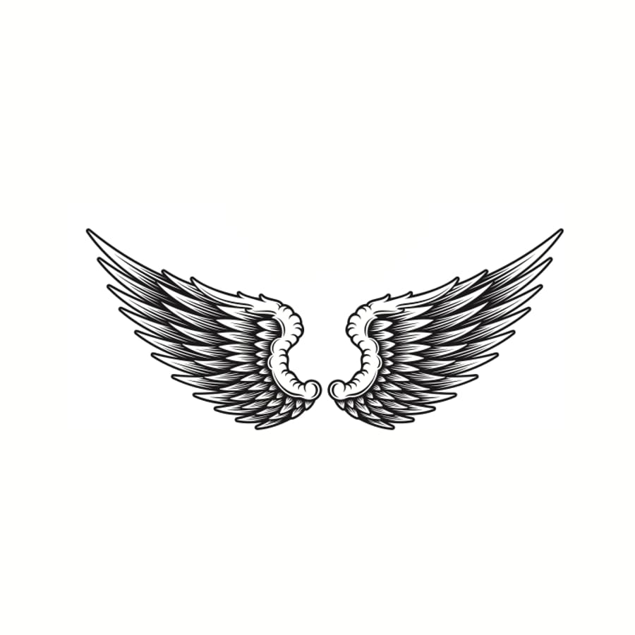 Wings - Temporary Tattoo