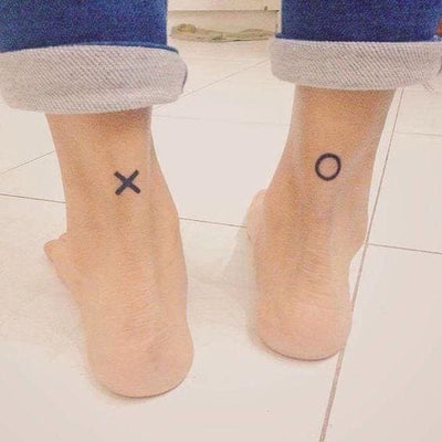 X and O - Temporary Tattoo